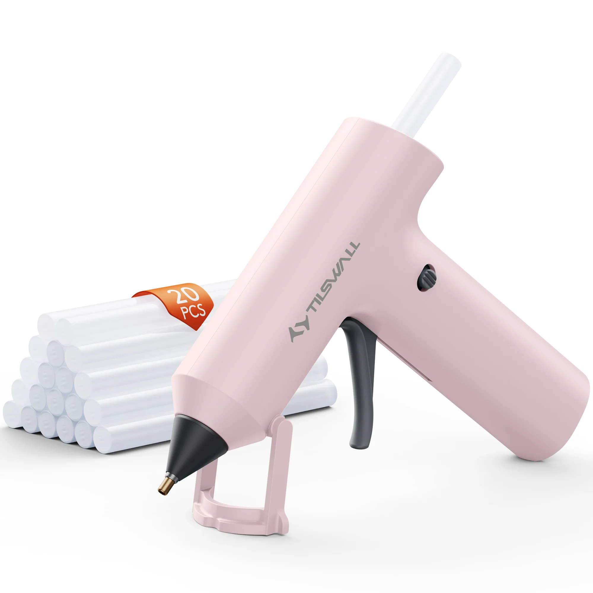 Tilswall W106S Cordless Hot Glue Gun